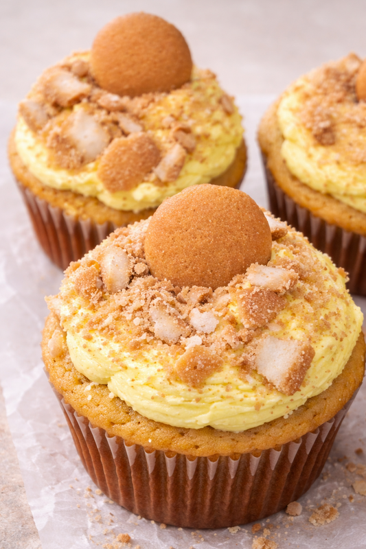 Banana Pudding Cupcake
